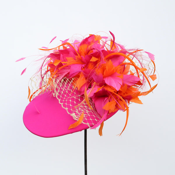 Fuchsia Orange Wave ~ SOLD