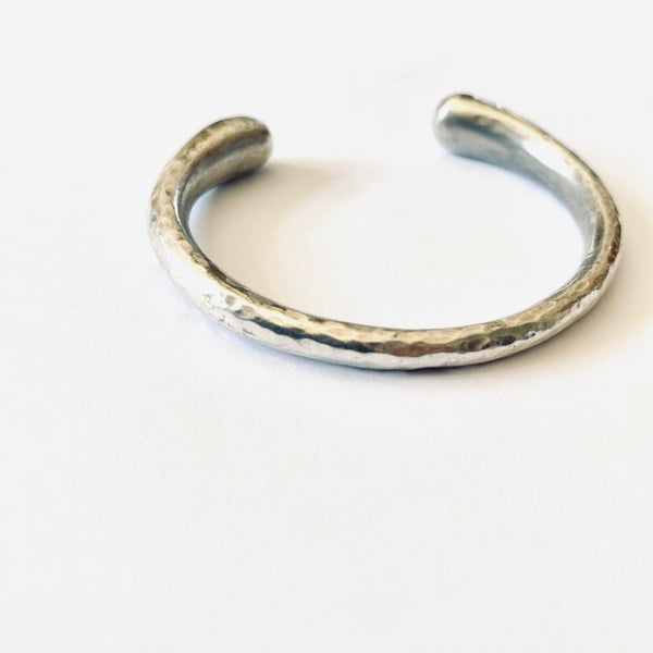 Silver Lamu Bangle