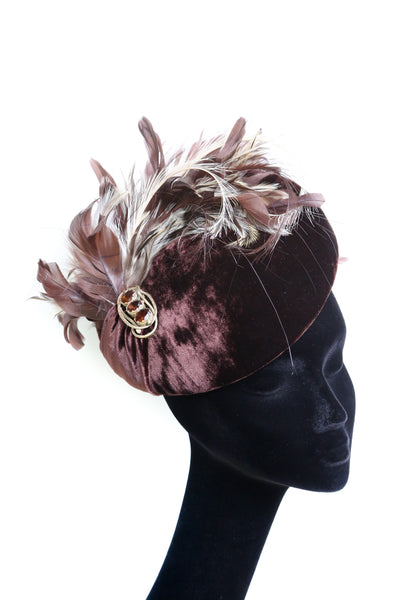 Chocolate Beret ~ SOLD
