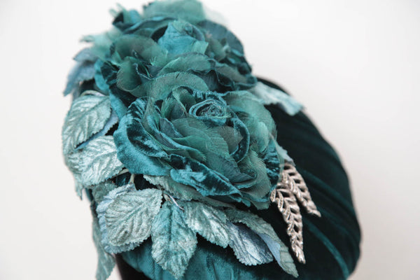 Teal Rose ~ SOLD