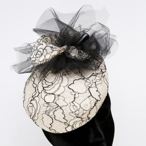 Black & White Lace ~ SOLD