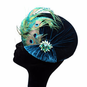 Peacock Beret ~ SOLD