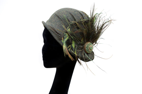 Peacock Cloche II ~ SOLD