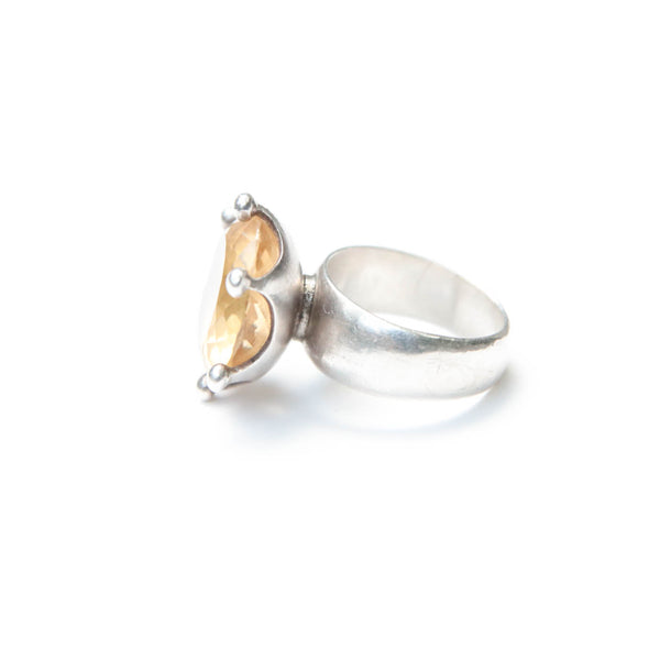 Citrine Crown Ring ~ SOLD
