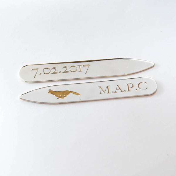 Running Gold Fox Collar Stiffeners