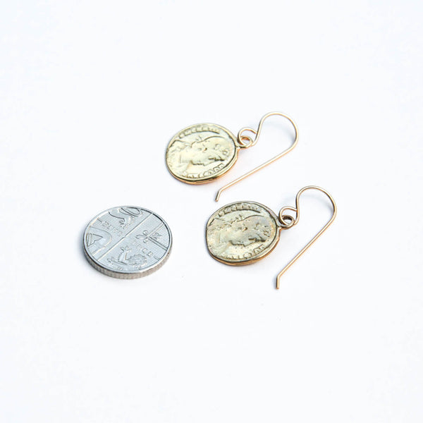 Gold Romana Hooks