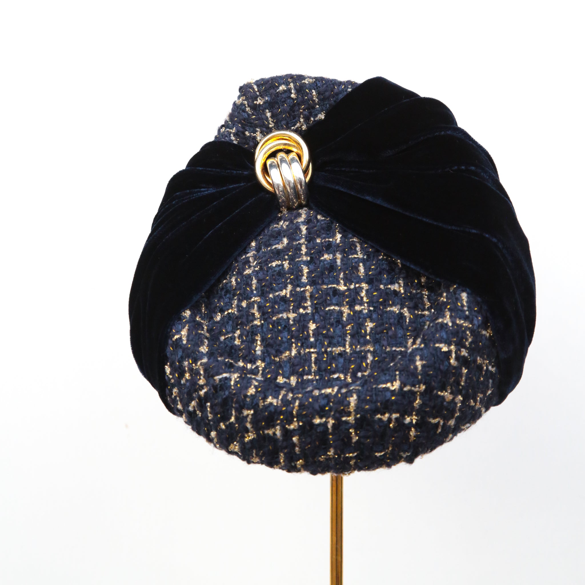 Navy Chanel Bow Knot ~ SOLD