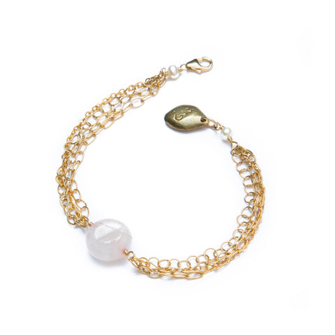 Golden Rose Bracelet