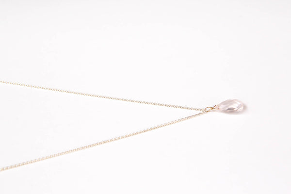 Rose Quartz Teardrop