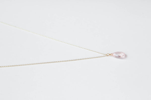 Rose Quartz Teardrop