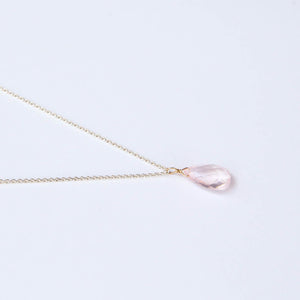Rose Quartz Teardrop