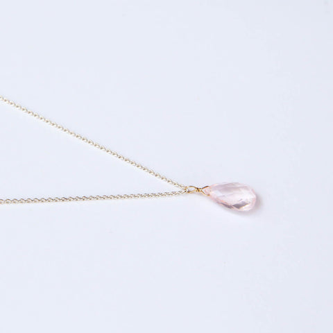Rose Quartz Teardrop