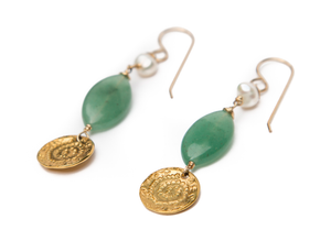 Athena Jade Earrings