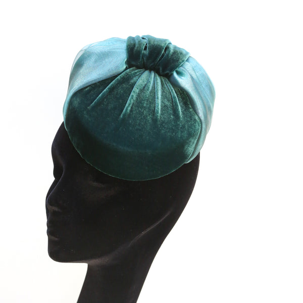 Teal Organza Bow