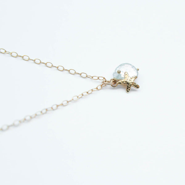 Starfish Pearl Pendant