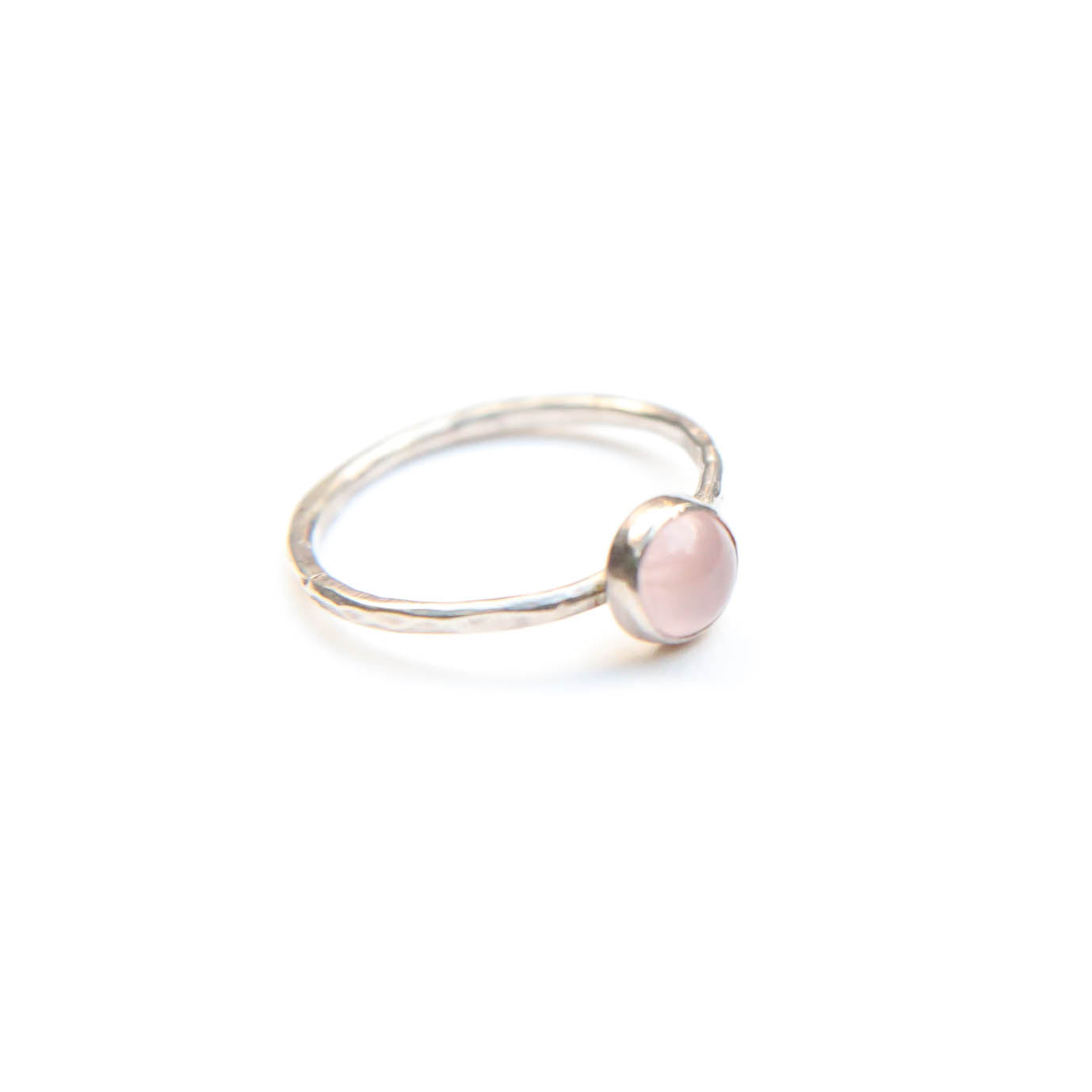 Rose Quartz Cabachon Stacking Set