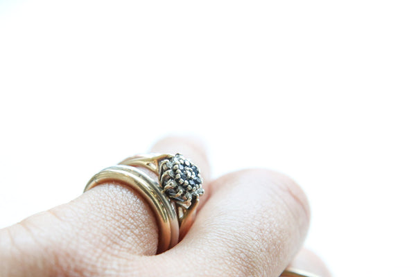 Vintage Sapphire Ring Stack ~ SOLD