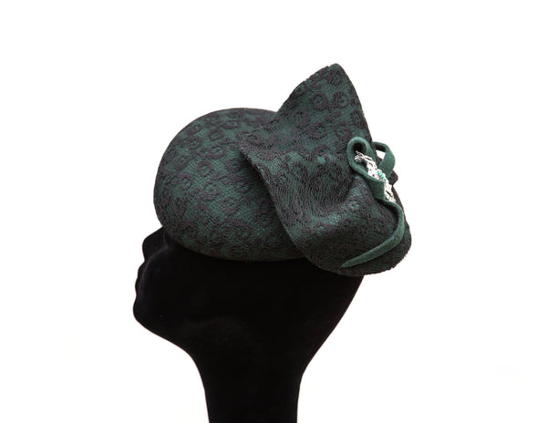 Green laced ~ SOLD