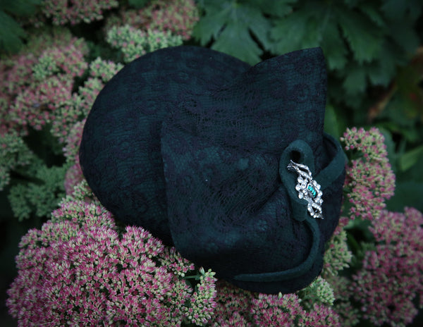 Green laced ~ SOLD
