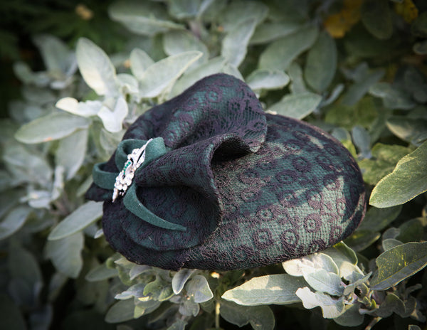 Green laced ~ SOLD