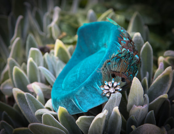 Turquoise Pheasant ~ SOLD