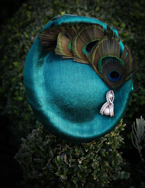 Clipped Peacock ~ SOLD